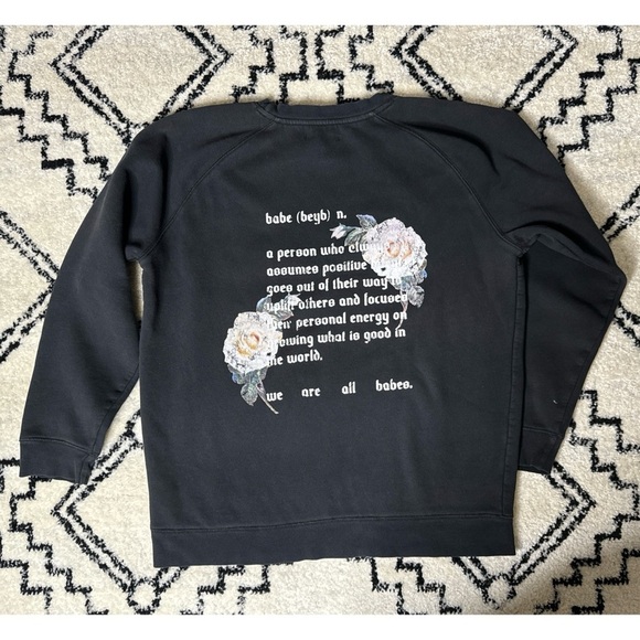 Brunette The Label Vintage Inspired Babes Supporting Babes Pullover Sweatshirt - Picture 3 of 7